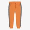 Pantalon Style Jogger Jaune Foncé Et Gris, Enfant