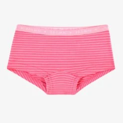 Culotte Garçonne Rose à Rayures, Enfant