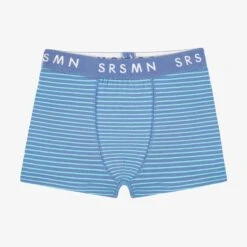 Boxer Bleu à Rayures, Enfant