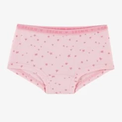 Culotte Garçonne Rose à Motifs D’étoiles, Enfant