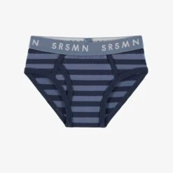 Caleçon Bleu à Rayures, Enfant