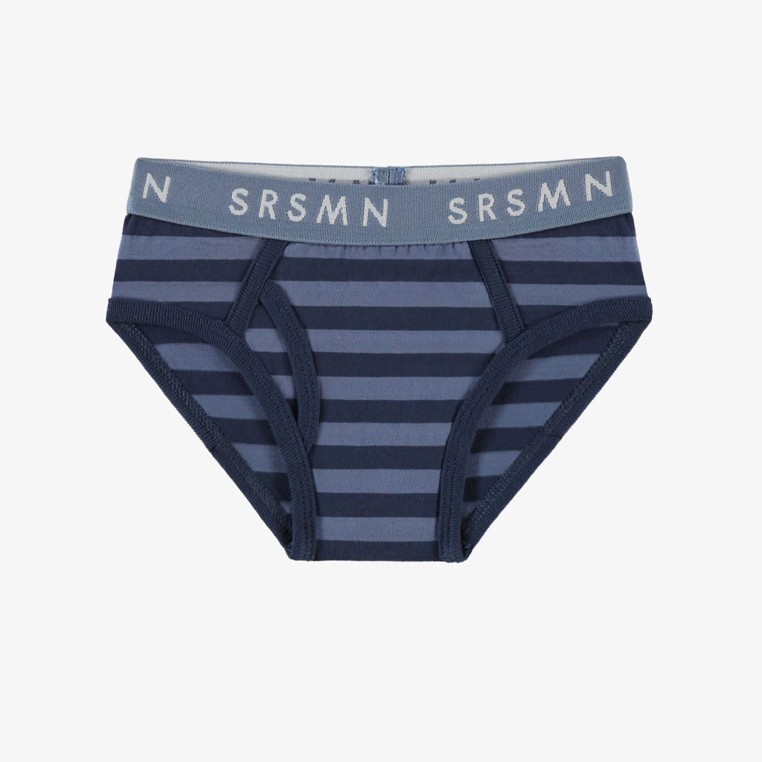 Caleçon Bleu à Rayures, Enfant 1 Caleçon Bleu à Rayures, Enfant