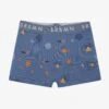 Boxer Bleu à Motifs De Planètes, Enfant