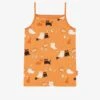 Camisole Orange à Motifs D’Halloween, Enfant