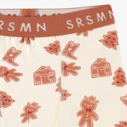 Boxer Crème à Motifs Pain D’épices, Enfant -Souris Mini Boutique F25C6701C 98 Zoom