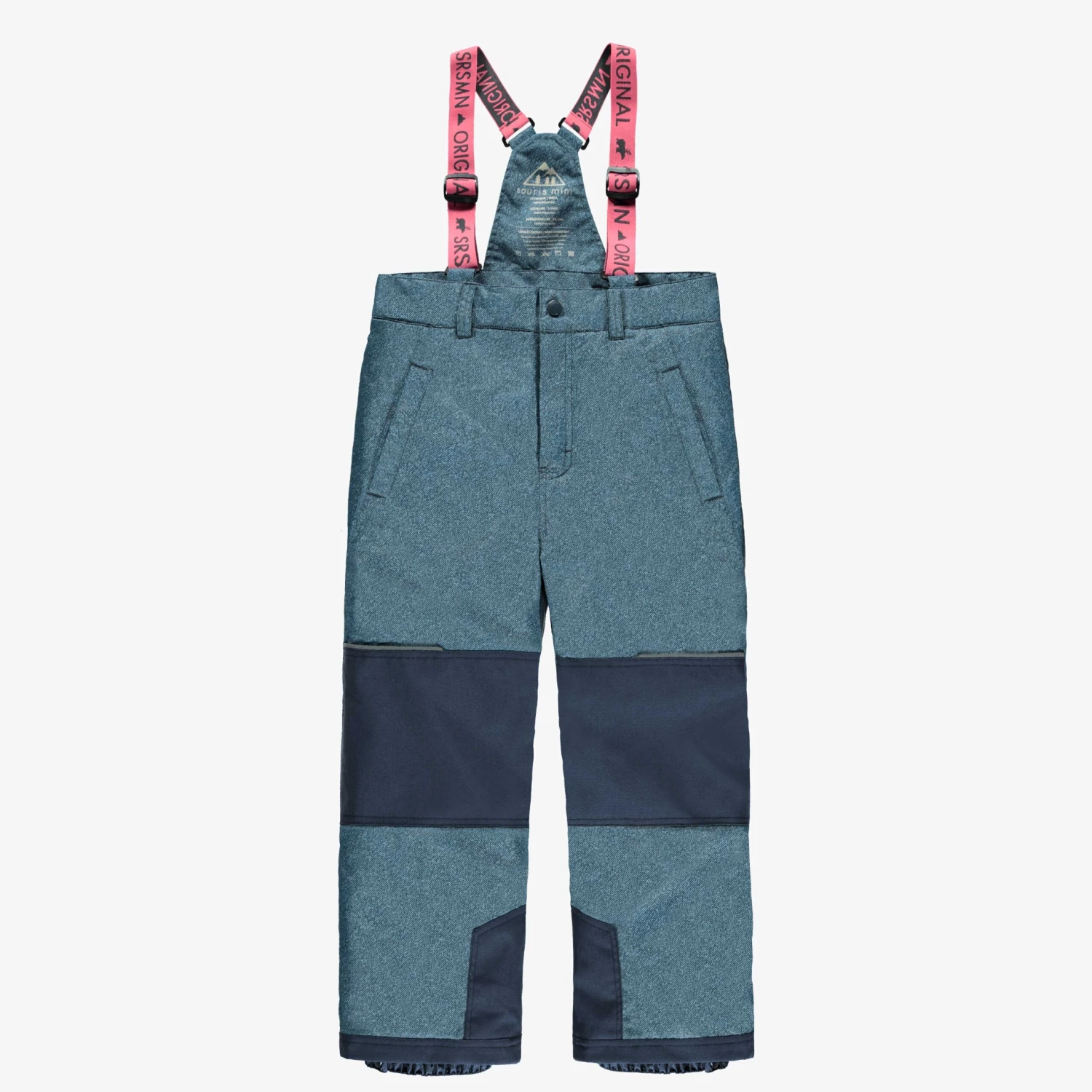 Habit De Neige 3 En 1 Rose Et Bleu Denim, Enfant 11 Habit De Neige 3 En 1 Rose Et Bleu Denim, Enfant – Image 11