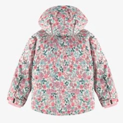 Habit De Neige Deux Pièces Rose Avec Fleurs, Enfant -Souris Mini Boutique F25C7050C 98 Top B