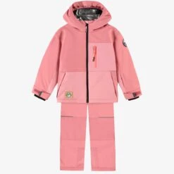 Habit De Neige Deux Pièces PERFO+ Rose, Enfant