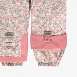 Habit De Neige Une Pièce Rose Avec Fleurs, Enfant -Souris Mini Boutique F25C7070C 98 PantEvolutif 3 2