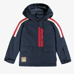 Habit De Neige 3 En 1 Bleu Denim Et Rouge, Enfant 16 Habit De Neige 3 En 1 Bleu Denim Et Rouge, Enfant -Souris Mini Boutique F25C7110C 98 F Top