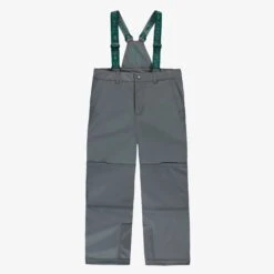 Habit De Neige Deux Pièces Vert émeraude Et Gris, Enfant -Souris Mini Boutique F25C7120C 98 Pant