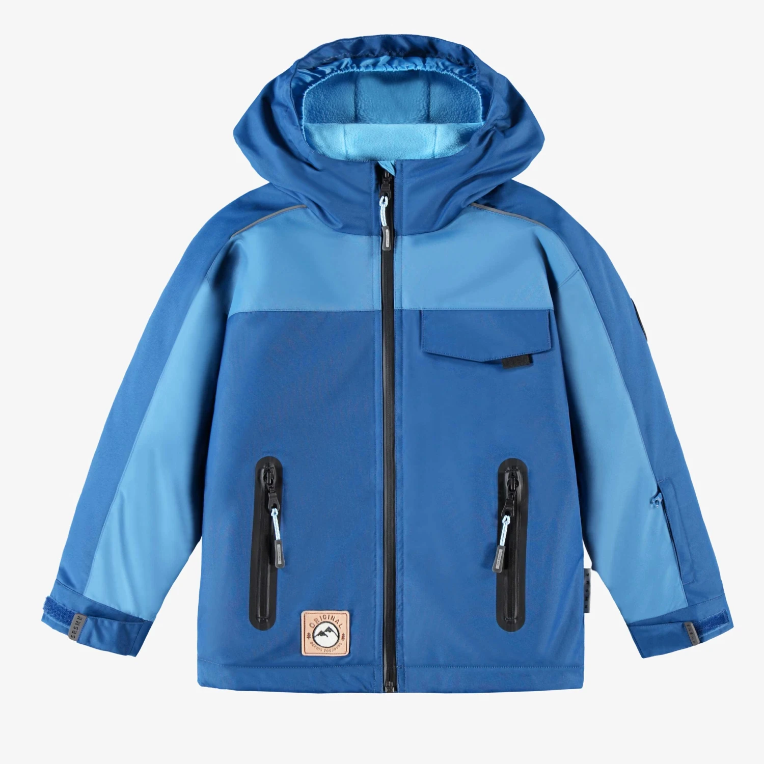 Habit De Neige 3 En 1 Bleu, Carreaux Et Noir, Enfant 6 Habit De Neige 3 En 1 Bleu, Carreaux Et Noir, Enfant – Image 6