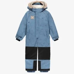 Habit De Neige Une Pièce Bleu, Enfant