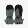 Mitaines Grises En Nylon, Enfant