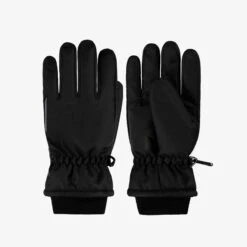 Gants Noirs En Nylon, Enfant