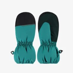 Mitaines Bleu Sarcelle En Nylon, Enfant