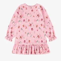 Robe De Nuit Rose à Motifs Des Fêtes, Enfant