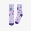 Chaussettes Mauves à Motifs, Enfant