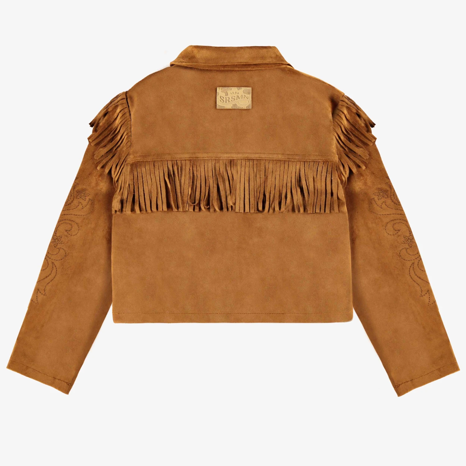 Veste Brune En Faux Suède, Enfant 8 Veste Brune En Faux Suède, Enfant – Image 8
