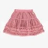 Jupe Rose En Tulle Souple, Enfant
