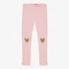 Legging Rose Avec Cœurs, Enfant