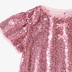 Robe Rose à Paillettes, Enfant 11 Robe Rose à Paillettes, Enfant -Souris Mini Boutique F25C9810C Zoom