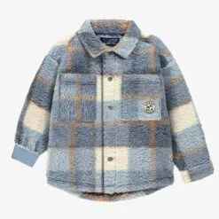 Surchemise Bleue à Carreaux, Enfant