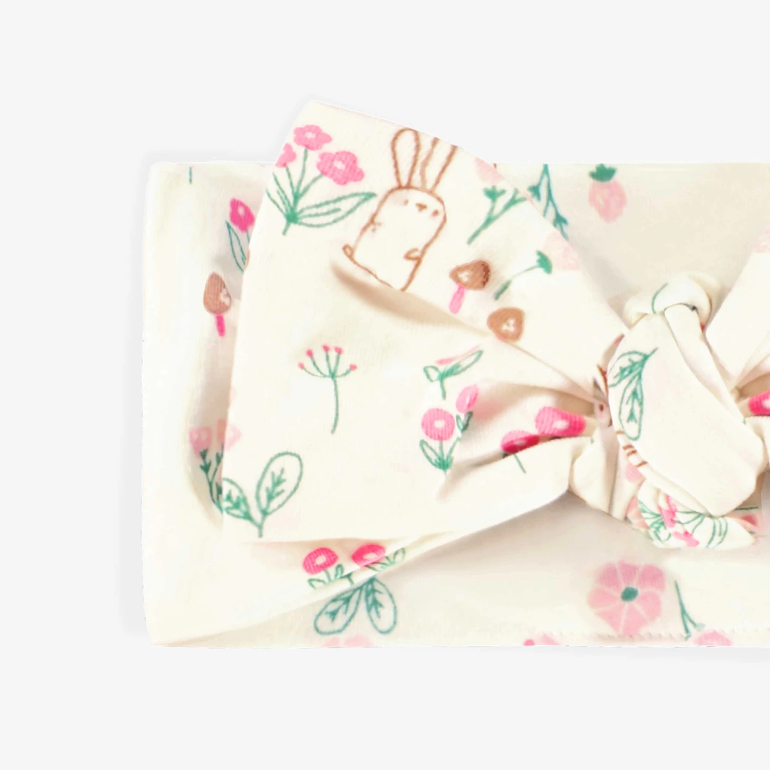 Bandeau Crème à Motifs, Naissance 2 Bandeau Crème à Motifs, Naissance – Image 2