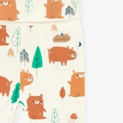 Pantalon évolutif Crème à Motifs, Naissance -Souris Mini Boutique F25L3105L Detail2