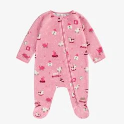 Pyjama Rose En Velours, Naissance