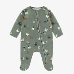 Pyjama Vert En Velours, Naissance