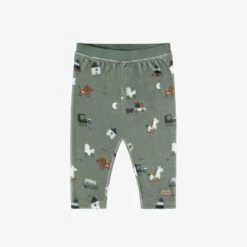 Legging Vert En Velours, Naissance