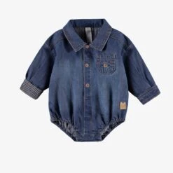 Cache-couche Bleu En Denim, Naissance