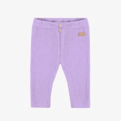 Legging Mauve En Tricot Côtelé, Naissance