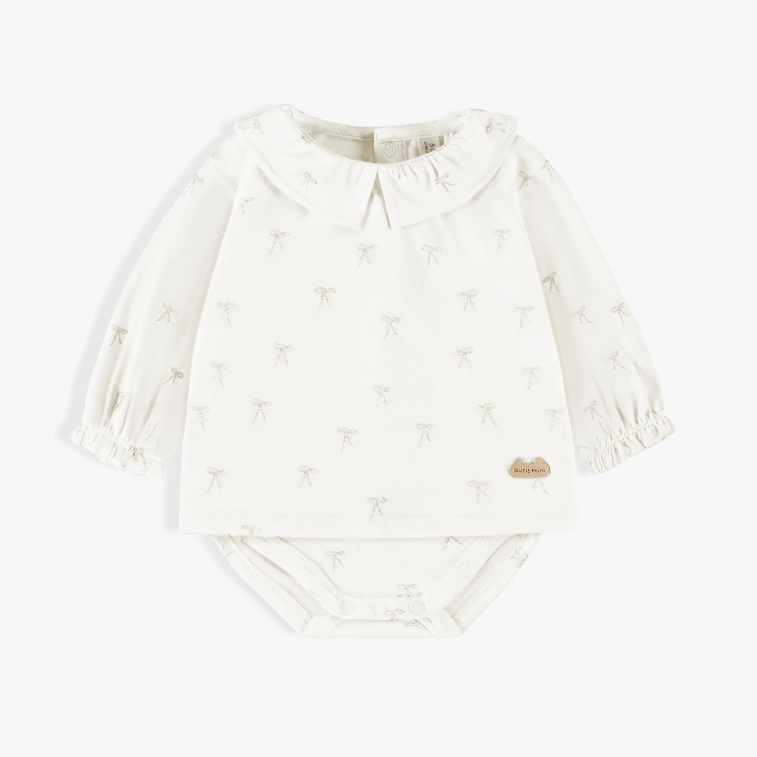 Chemise Cache-couche Crème, Naissance 1 Chemise Cache-couche Crème, Naissance