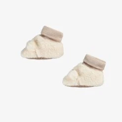 Pantoufles Crème En Sherpa, Naissance -Souris Mini Boutique F25L9911L 100 Side 2cd8966c 1a23 4d92 ab50 2188ac8938bc