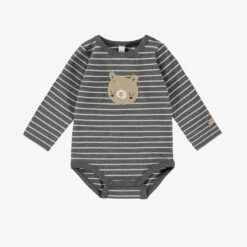 Cache-couche Gris à Rayures, Naissance