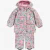 Habit De Neige Deux Pièces Avec Motif Floral, Bébé