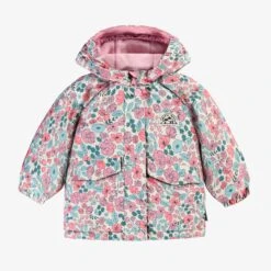 Habit De Neige Deux Pièces Avec Motif Floral, Bébé 12 Habit De Neige Deux Pièces Avec Motif Floral, Bébé -Souris Mini Boutique Haut Habit de neige deux pieces avec motif floral bebe jpeg