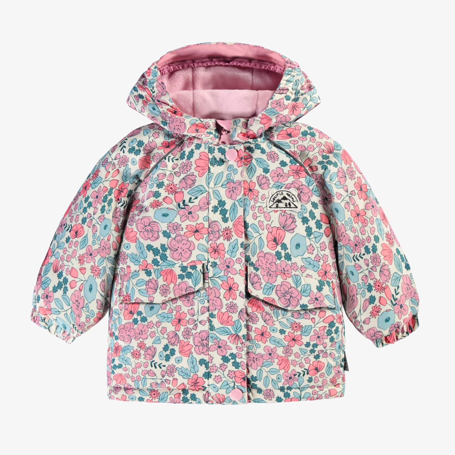 Habit De Neige Deux Pièces Avec Motif Floral, Bébé 6 Habit De Neige Deux Pièces Avec Motif Floral, Bébé – Image 6