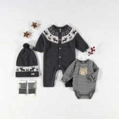 Bonnet Gris à Motifs Jacquard, Naissance 7 Bonnet Gris à Motifs Jacquard, Naissance -Souris Mini Boutique LayettePreNoelF255 7241c797 ea02 4319 ab60 c0ec3e2c8741