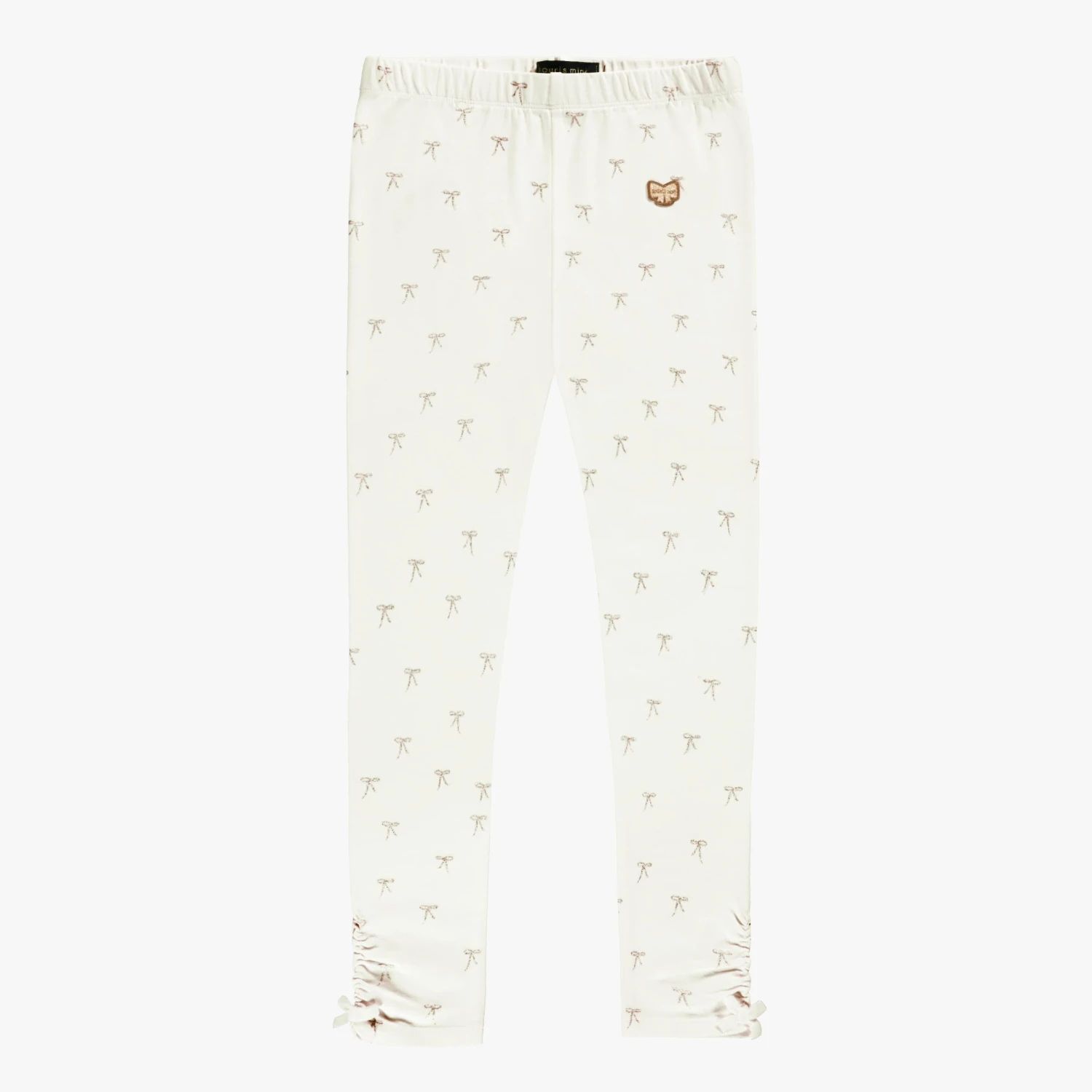 Legging Crème Avec Motifs De Boucles, Enfant 1 Legging Crème Avec Motifs De Boucles, Enfant