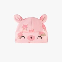 Coffret Cadeau Rose Et Crème « Le Classique » (8 Pièces), Naissance -Souris Mini Boutique N00L4006L 98 JERSEY Bonnet4 56e463f0 0fcd 461d 8576 29d57d003aa3