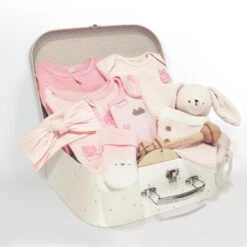 Coffret Cadeau Rose Et Crème « Le Signature » (11 Pièces), Naissance
