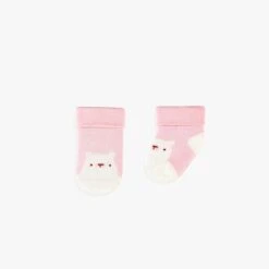Coffret Cadeau Rose Et Crème « Le Signature » (11 Pièces), Naissance -Souris Mini Boutique N00L4007L 98 CHAUSSETTES3
