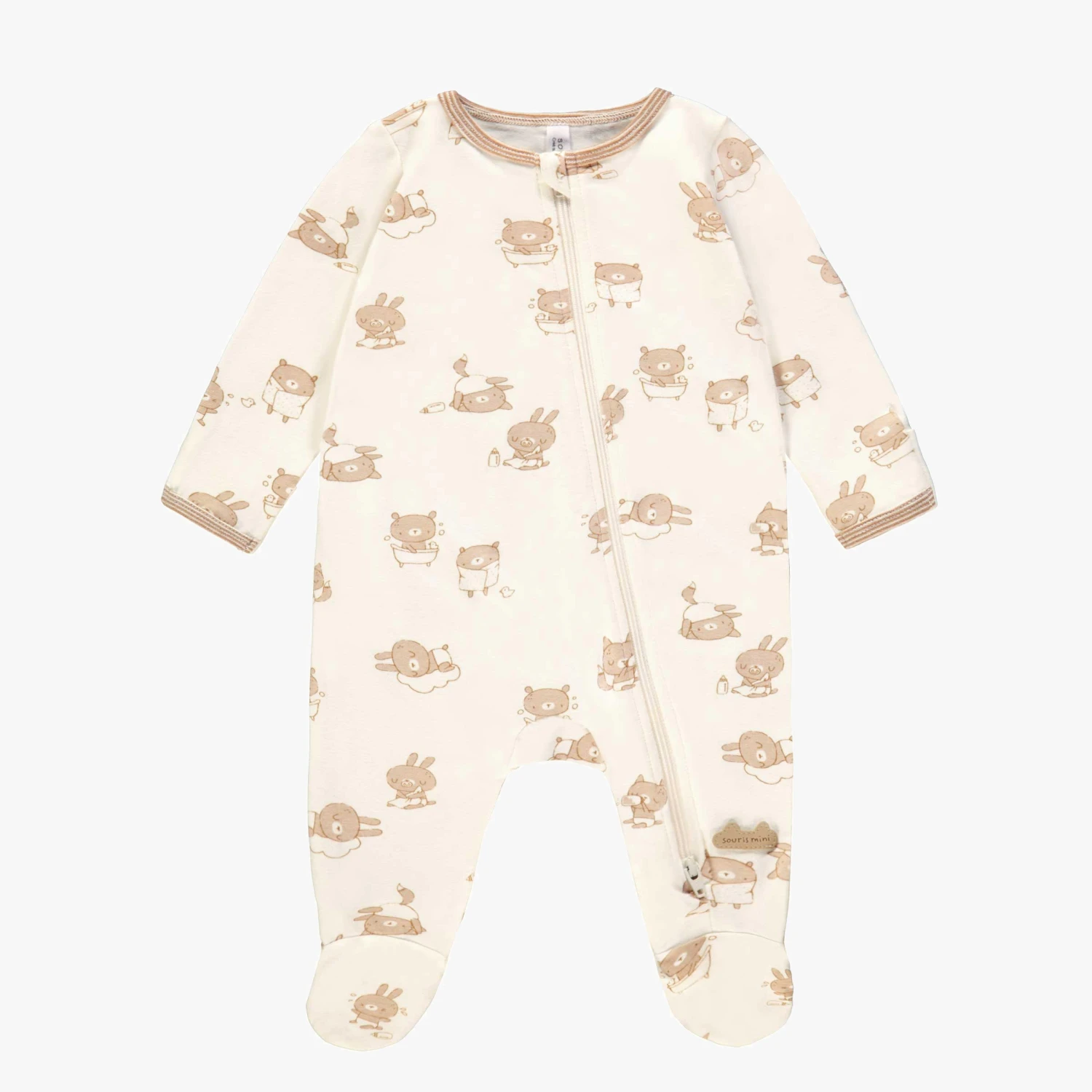 Coffret Cadeau Crème Et Beige « Le Classique » (8 Pièces), Naissance 6 Coffret Cadeau Crème Et Beige « Le Classique » (8 Pièces), Naissance – Image 6