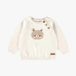 Coffret Cadeau Crème Et Beige « Le Premium » (14 Pièces), Naissance -Souris Mini Boutique N00L4111L 98 MAILLE Chandail4