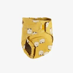 Couche Réutilisable Ultramince Jaune à Motif De Chiens, Bébé -Souris Mini Boutique S23B6103B 00 Cote5