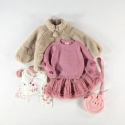 Jupe Rose En Tulle Souple, Bébé -Souris Mini Boutique Shopdelook98Bebe2