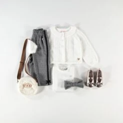 Pantalon à Motif Pied-de-poule, Bébé 5 Pantalon à Motif Pied-de-poule, Bébé -Souris Mini Boutique Shopdelook98Bebe5